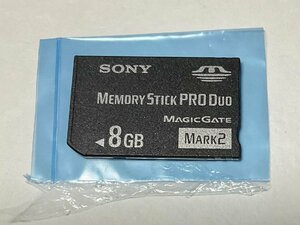 SONY ソニー MEMORY STICK PRO DUO メモリースティックデュオ 8GB 1枚 フォーマット済み 動作確認済みジャンク品