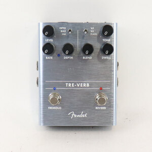 【中古】 Fender TRE-VERB DIGITAL REVERB/TREMOLO ギターエフェクター