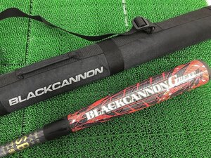 期間限定セール ゼット ZETT 軟式野球バット ブラックキャノン グレート 84cm 770g平均 Ф69.5mm 野球部 運動部 BCT35094