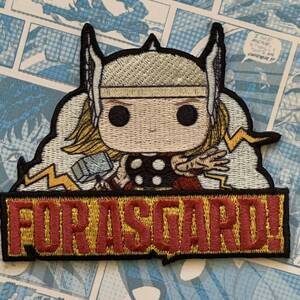 Funko マーベル アベンジャーズ マイティソー ワッペン アップリケ ロキ ソー インフィニティウォー Thor Avengers Marvel Patch