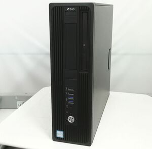 【ゲーミングPC】【GeForce GTX 1050 Ti搭載】hp Z240 SFF Workstation Xeon搭載 メモリ16GB SSD512GB HDD1TB Windows11【H24091214】