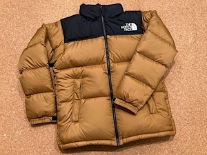 レア★ノースフェイス ヌプシ ダウンジャケット ユーティリティーブラウン XL ND91841★NUPTSE JACKET UB BK ブリティッシュカーキ 