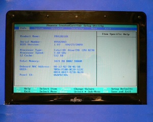 ★★P04　LOOK M/D10 CPUユニット Atom N280 1.66GHz　BIOS起動OK　②