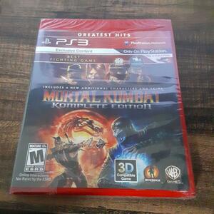 【送料4点まで230円】99【PS3】MORTAL KOMBAT KOMPLETE EDITION 海外版 COMPLETE モータルコンバット コンプリートエディション