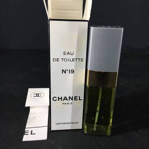 CHANEL DE TOILETTE No19 シャネル ヴァポリザター （スプレー式） 100ml 現状品 /i79b