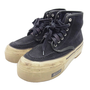 VISVIM ビズビム 122102002006 LISKAMM G．PATTEN-FOLK ハイカット シューズ ブーツ ブラック系 US8【中古】