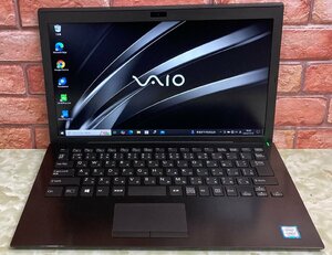 1円～ ●SONY VAIO Pro PG / Core i7 8550U (1.80GHz) / メモリ 8GB / NVMe SSD 512GB / 13.3型 フルHD (1920×1080) / Win10 Pro 64bit