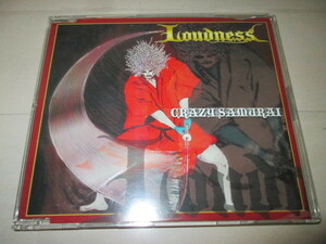 LOUDNESS　「CRAZY SAMURAI」　3曲入りシングル