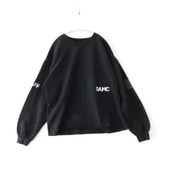 【中古B】OAMC1 オーエーエムシー L位 メンズ スウェット 長袖19AW スタッフスウェット 黒 ビッグシルエット 裏起毛あり 中古B 古着