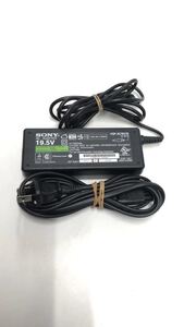 [中古]純正部品 SONY 75W ACアダプター対応型番：VGP-AC19V19 19.5V/3.9A動作品