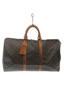 LOUIS VUITTON◆キーポル50_モノグラム_BRW/PVC/BRW/モノグラム/M41426//