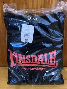 LONSDALE disk union パーカー　Lサイズ　BLACK 新品