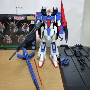 MG 1/100 ゼータガンダム ver2.0 MSZ-006 Zガンダム 完成品 ジャンク フィギュア Z ガンダム Mk-2 ガンプラ一番くじ ZZ ヘッド プラモデル