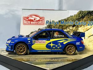 ビテス製　　スバル　インプレッサ　　WRC 2005年 モンテカルロ　ラリー　　　1/43