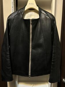 Soumo Hollow leather jacket サイズ01 ライダース 馬革 ホース ソウモ