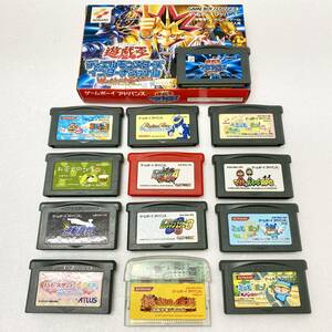 【動作確認済み】 13点 ソフトまとめ GAMEBOY ADVANCE Nintendo コナミ カプコン ゲームボーイアドバンス 任天堂 ニンテンドー 中古品