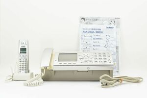 FAX-380DL brother Commuche コードレス普通紙FAX(子機1台付き)(子機のみ通電せず)(2100678