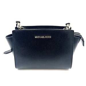 マイケルコース MICHAEL KORS ショルダーバッグ シンプル ゴールド金具 ブラック 黒 送料無料 h0305wq02649 中古 古着 ブランド古着DB