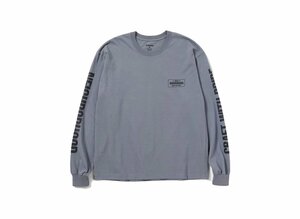 NEIGHBORHOOD ネイバーフッド (231PCNH-LT01) NH . TEE LS - 1 袖 プリント ロンT カットソー GRAY L