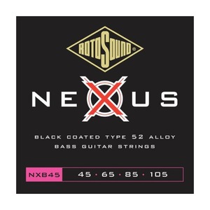 ロトサウンド ベース弦 1セット NXB45 Nexus Bass Medium Black Coated Type 52 Alloy 45-105 エレキベース弦 ROTOSOUND