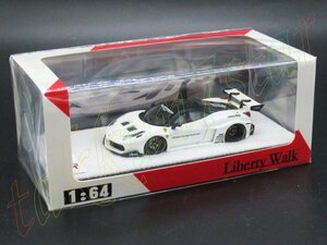 即決◆未開封◆限定399台◆ 1/64 JEC LB-Silhouette.WORKSリバティーウォークLB★PERFORMANCE フェラーリFerrari 458GT White