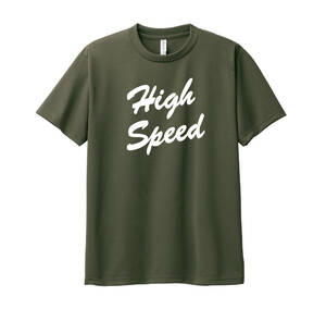 ☆ ABUアンバサダー風Tシャツ　High Speed／バス／ライギョ／ドライTシャツ