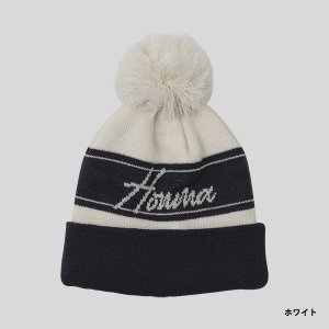 ★新品★ 本間ゴルフ BONBON ニットキャップ 151735606 ホワイト