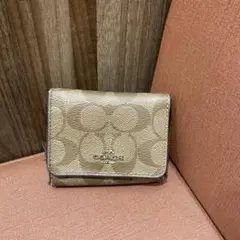 COACH コーチ シグネチャー 財布 三つ折り財布 レディース ブランド 小物