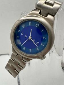 【GUESS】腕時計 クォーツ　中古品　電池交換済み　稼動品　45-3