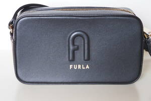 【未使用】FURLA カメラバッグ EBL0FRI ショルダーバッグ ブラック