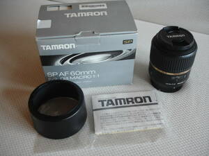 ★美品★TAMRON★SP AF 60mm F2 Di II MACRO★for　Nikon★