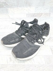 ◇ adidas アディダス ファルコンラン W F36218 スニーカー シューズ サイズ24.5 ブラック レディース P