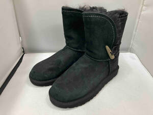 UGG アグ 1008043 W／CHE W MEADOU ショートブーツ ブラック 24cm US7