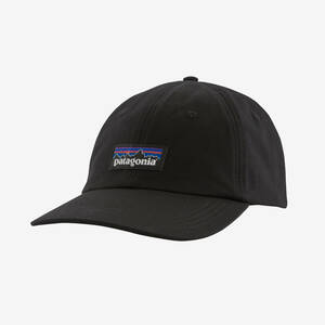 PATAGONIA・P-6　パタゴニア・ラベル・トラッド・キャップP-6 Label Trad Cap 38296 帽子　野球帽　ブラック A11