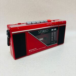 J52110★中古品★SANYO サンヨー ラジカセ・MR-F10 昭和レトロ★動作未確認ジャンク扱い★同梱不可