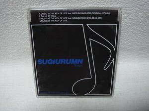 SUGIURUMN Tokyo / MUSIC IS THE KEY OF LIFE 帯付き！盤面良好！