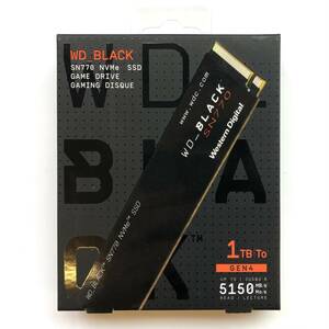 ★オススメ品・未開封★ WD_BLACK SN770 NVMe SSD GAME DRIVE GAMING DISQUE 1TB 美品　CNYY0528-4
