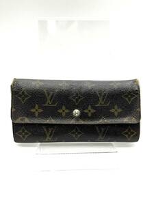 Louis Vuitton ルイヴィトン モノグラム ポルトモネ ジップ 二つ折り 長財布 レディース M61663 シリアル：882AN（1988年製造モデル）