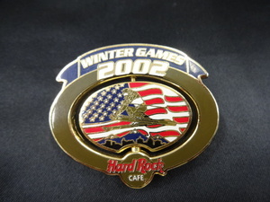 ★HRC Hard Rock CAFE/ハードロックカフェ winter games 2002 ピンズ/ピンバッジ PIN グッズ