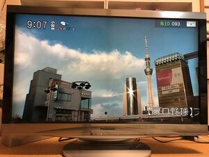 【訳アリ美品】パナソニック panasonic テレビ　ビエラ　VIERA TH-L37V1 リモコンとBSカード付き