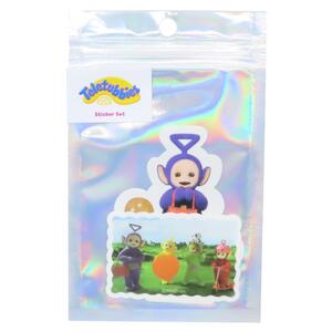 テレタビーズ ダイカットシール ステッカーセット Tinky Winky Green Flash デコシール キャラクター グッズ