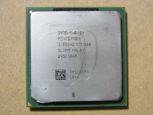 ●Intel Pentium4 530 SL7PM 3.00GHz/1M/800 Prescott Socket478 HT対応 (Ci0338)