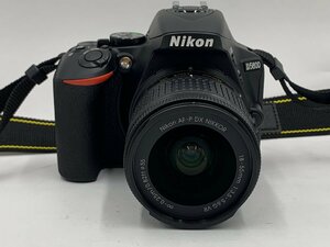 ジャンク扱い Nikon ニコン D5600 一眼レフ デジタルカメラ / Nikon AF-P DX NIKKOR 18 - 55mm 1:3.5 - 5.6G VR レンズ付き セット 部品取