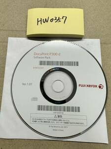 HW0357/中古品/FUJI xeroxDocuPrint P300 d Software Pack Ver.1.01