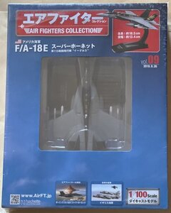 エアファイターコレクション Vol.09 アメリカ海軍 F/A-18E スーパーホーネット 第115戦闘飛行隊 イーグルス 1/100 ダイキャストモデル