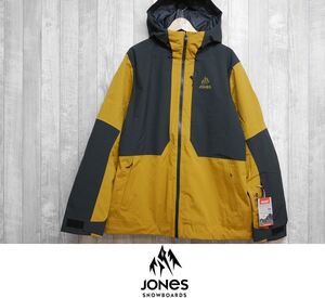 【新品】25 JONES MTN SURF RECYCLE SHELL JACKET - Lサイズ - SIERRA BROWN/STEALTH BLACK 正規品 スノーボード ウェア ジャケット