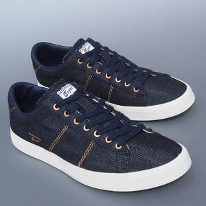 美品!! US 9 / 27cm 限定!! オニツカタイガー LAWNSHIP ローンシップ デニム素材 Onitsuka Tiger