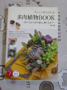 アレンジをたのしむ　多肉植物BOOK　～育て方から寄せ植え、飾り方まで～　中古品