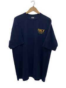 RHC Ron Herman◆×FUCT/10周年 SPECIAL GRAPHIC TEE/Tシャツ/XL/コットン/ネイビー