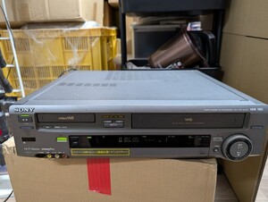 SONY ソニー Hi8 VHS ビデオデッキ WV-TW1　本体のみ　ジャンク